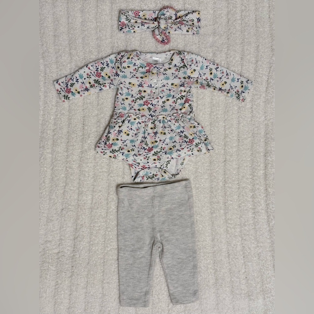 Baby Kiss Floral Outfit